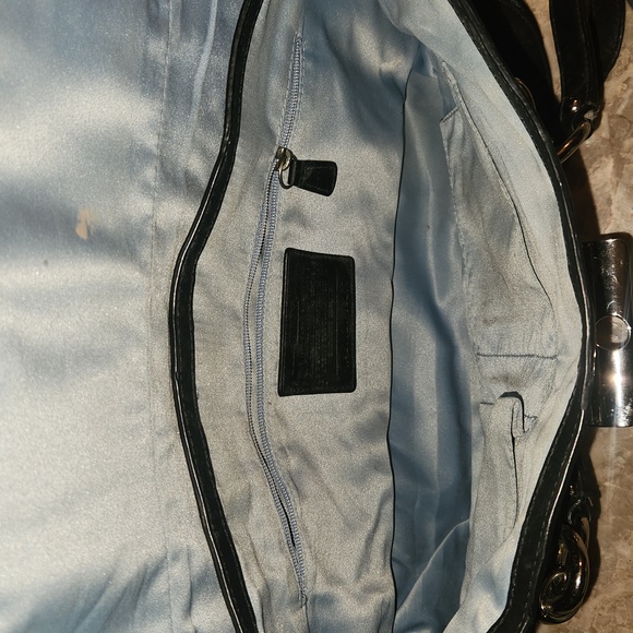 BLACK COACH VINTAGE HANDBAG - Picture 4 of 9